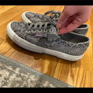 Superga Snakeskin Sneakers
